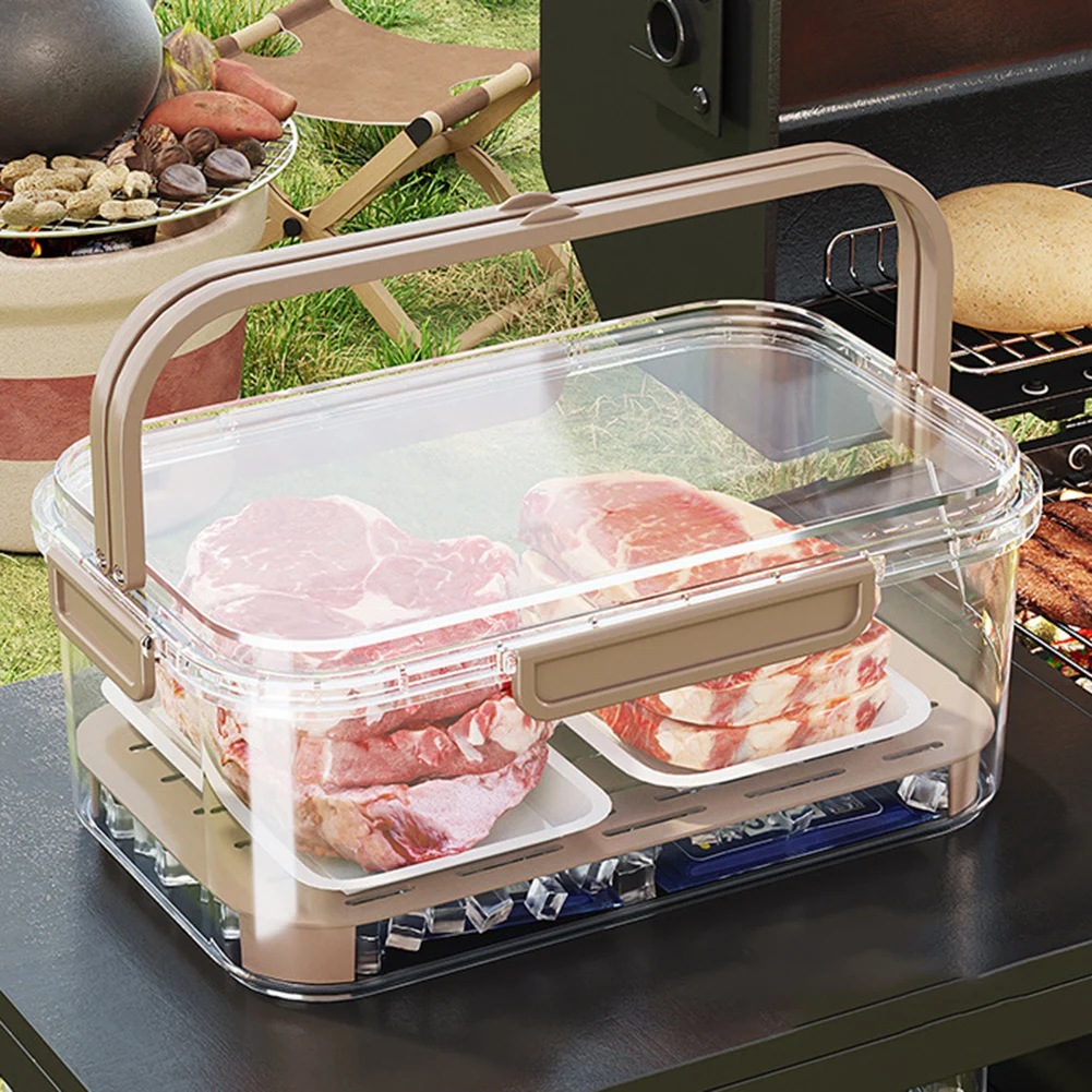 Food Storage Cupboard - Portable Food Storage Container Large Capacity