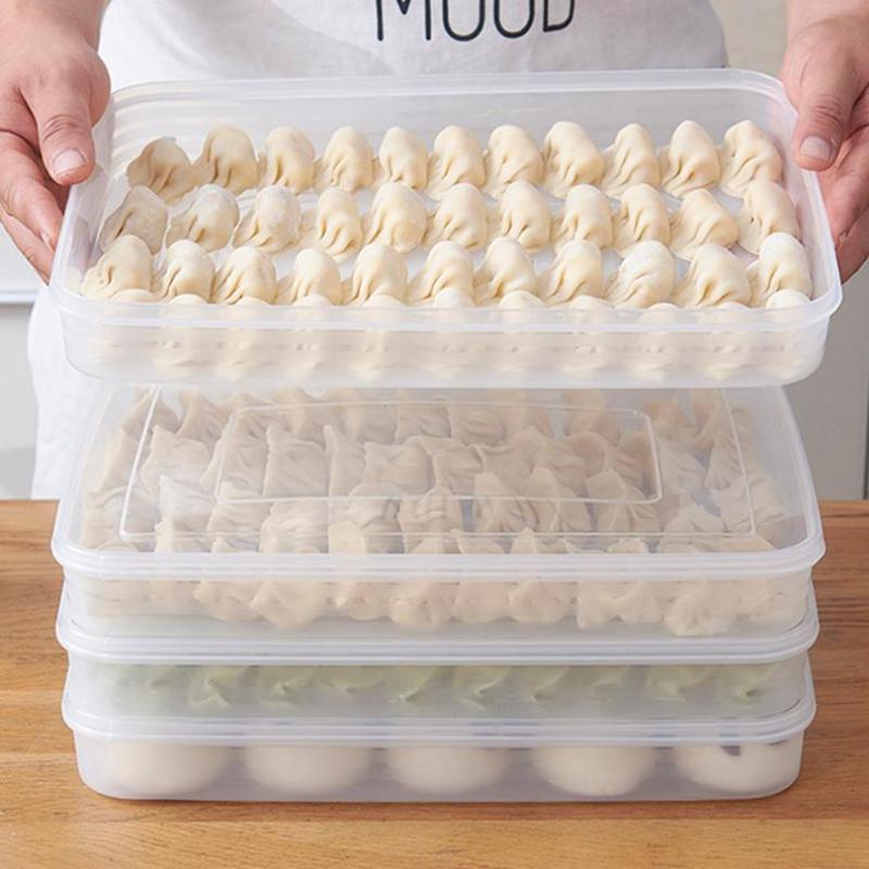 Food Storage Cupboard - New·Kitchen Storage Box Refrigerator Organizer Transparent