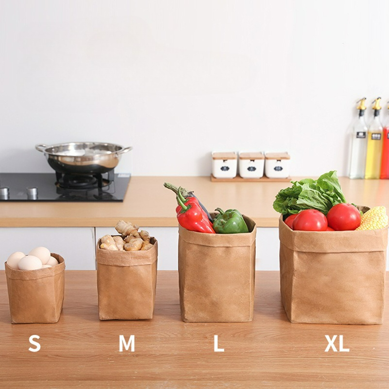 Kraft Paper Bag Washable Paper - đánh giá và giá Food Storage Plant