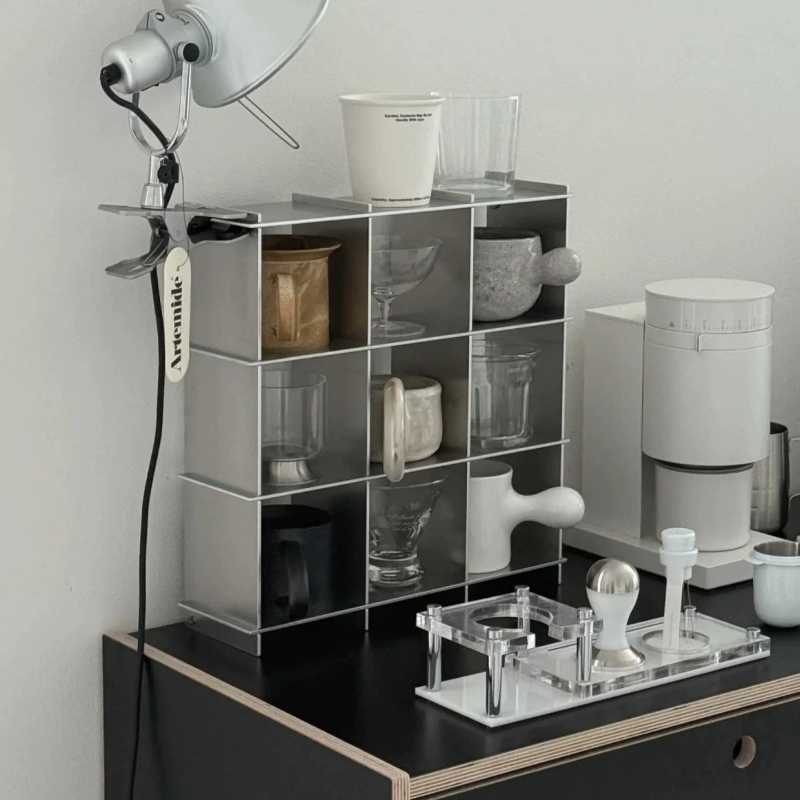 Minimalist Aluminum Alloy Coun - đánh giá và giá Food Storage Shelving
