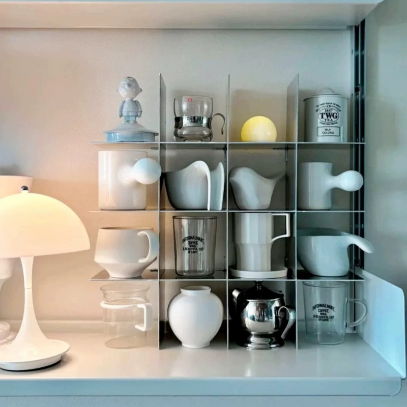 Minimalist Aluminum Alloy Coun - đánh giá và giá Food Storage Shelving