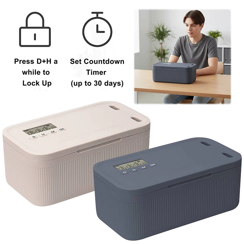 Lock Box with Timer Phone Lock - đánh giá và giá Food Storage Food Safety