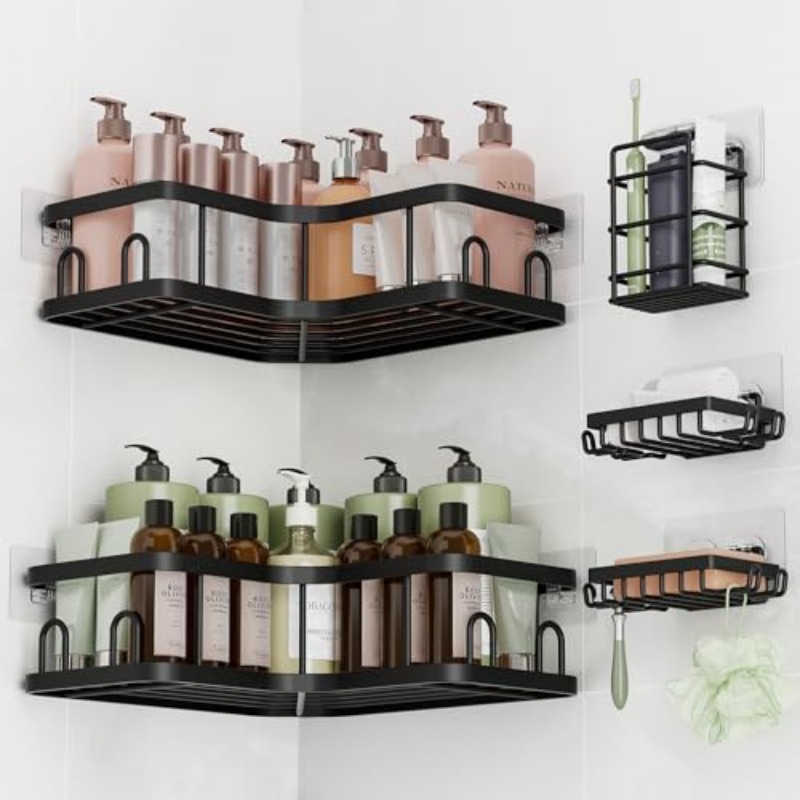 1Pcs/3Pcs/5Pcs Corner Shower S - đánh giá và giá Food Storage Shelving