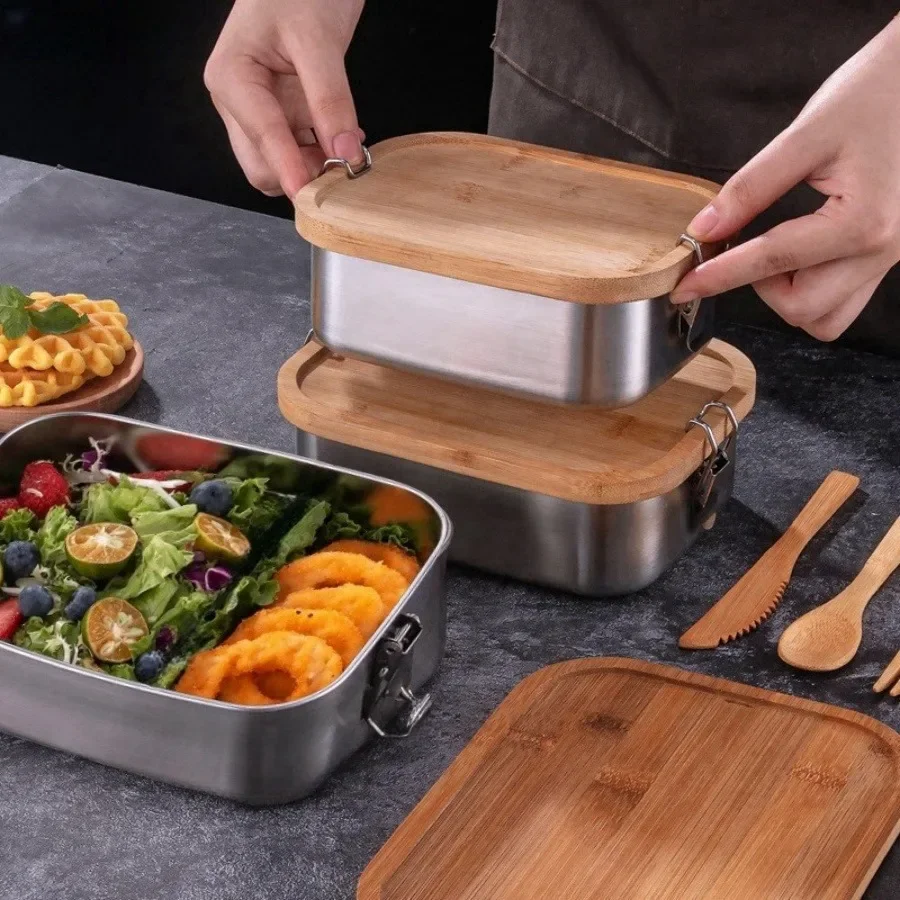 New 304 Stainless Steel Bamboo - đánh giá và giá Food Storage Cupboard