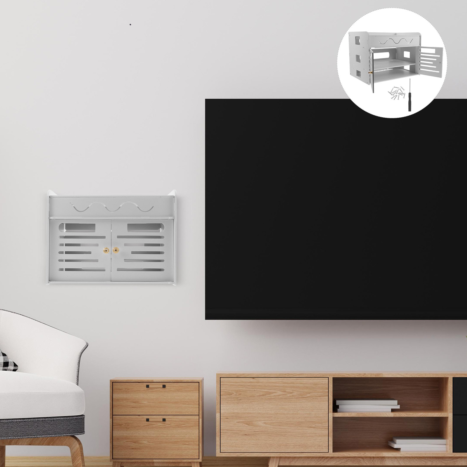 3-Layer WiFi Router Storage Bo - đánh giá và giá Food Storage Management