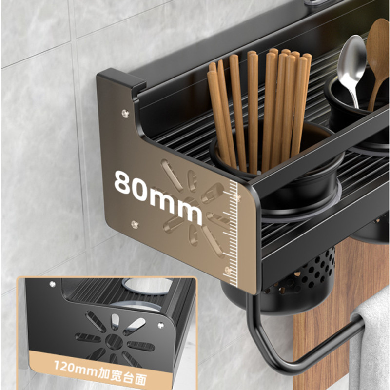 Kitchen Organizer Shelf Wall-m - đánh giá và giá Food Storage Shelving