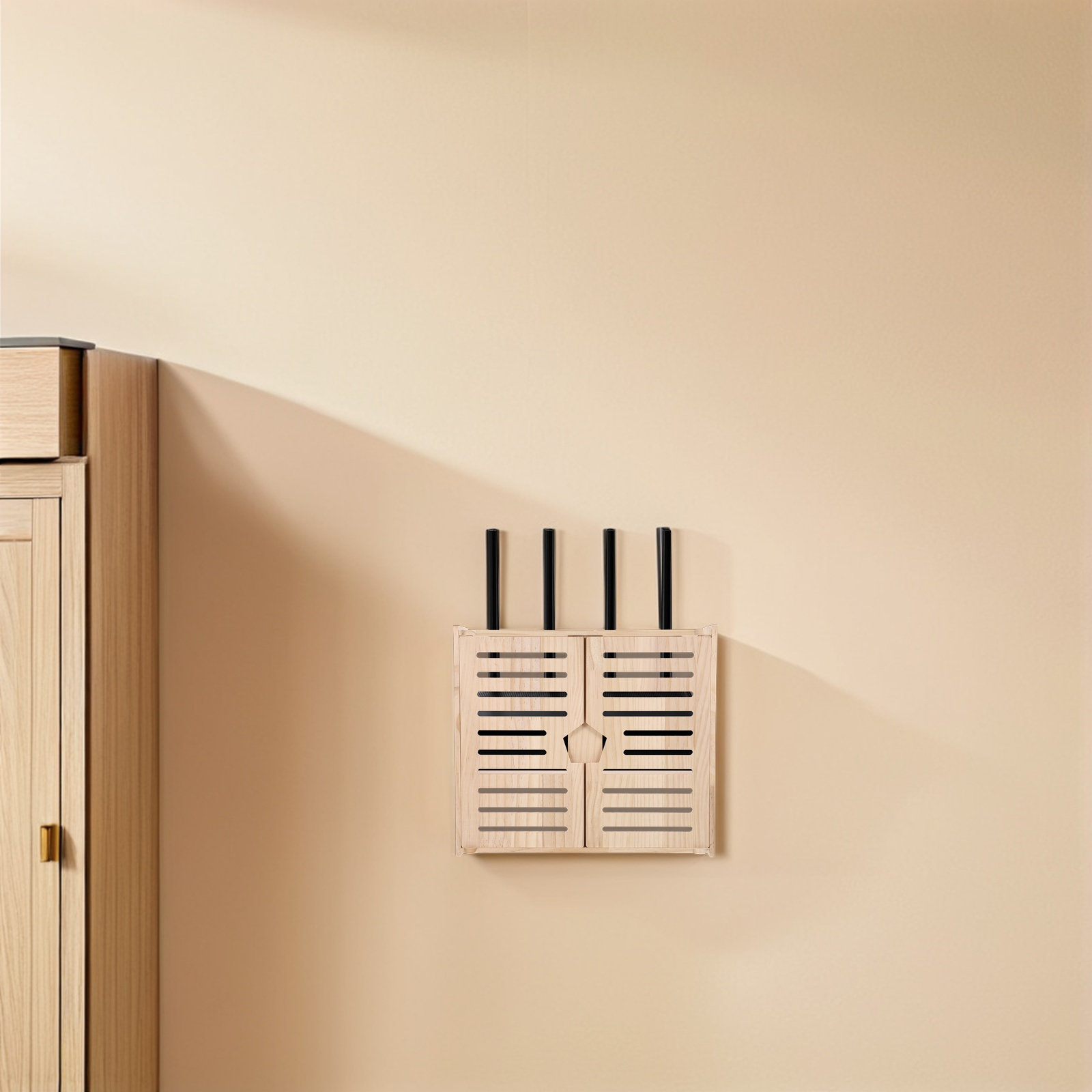 Wood Router Organizer Box 2-La - đánh giá và giá Food Storage Management
