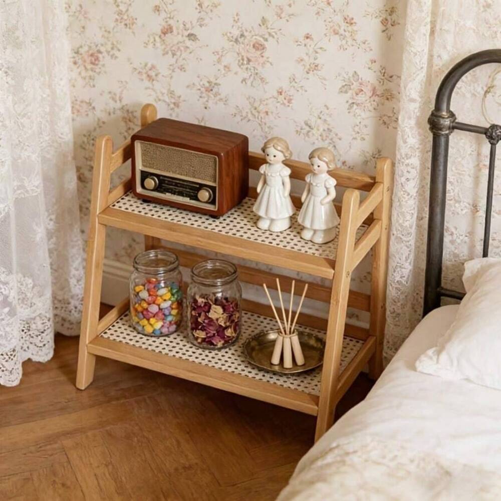 2-Tier Bamboo Countertop Stora - đánh giá và giá Food Storage Shelving