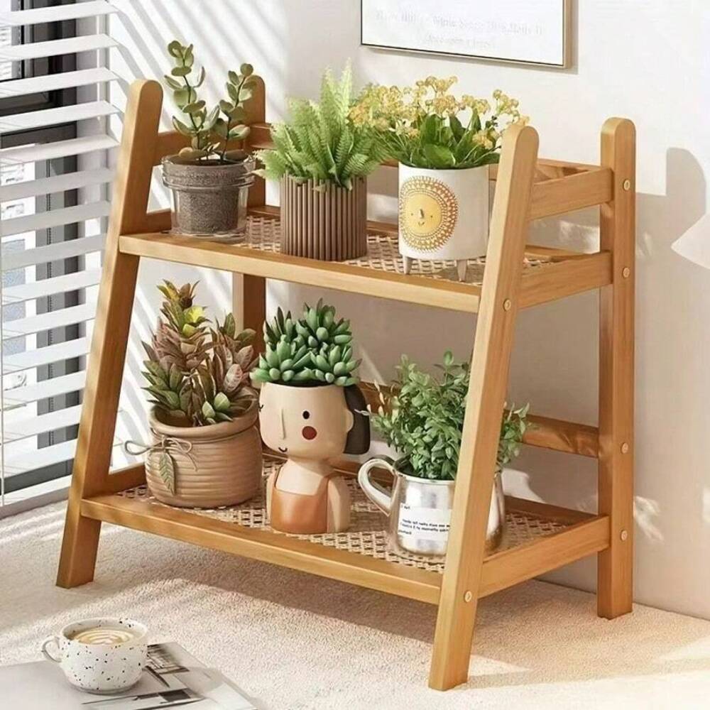 2-Tier Bamboo Countertop Stora - đánh giá và giá Food Storage Shelving