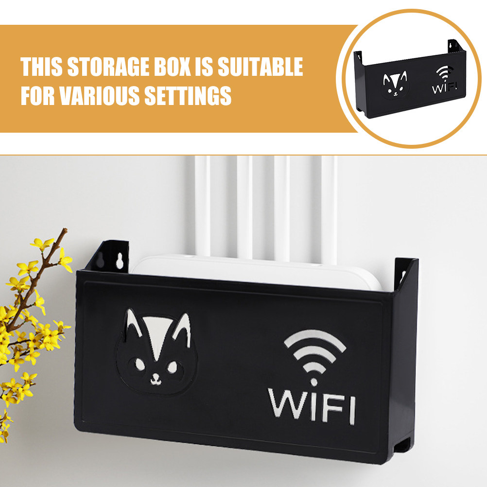 Wall Router Storage Box Decora - đánh giá và giá Food Storage Management