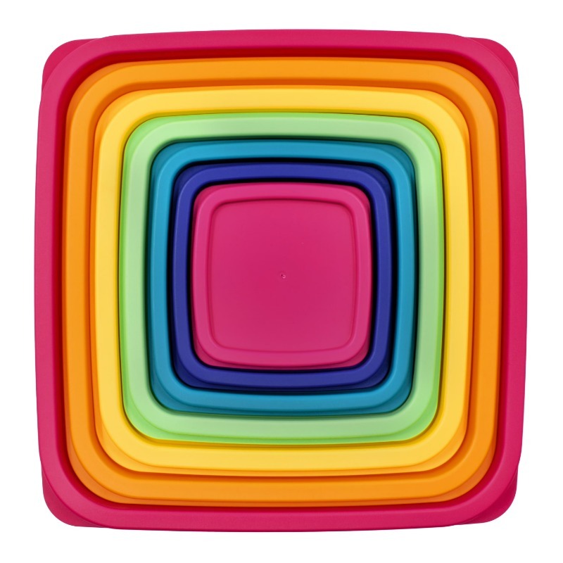 Mainstays Plastic Rainbow Food - đánh giá và giá Best Food Storage