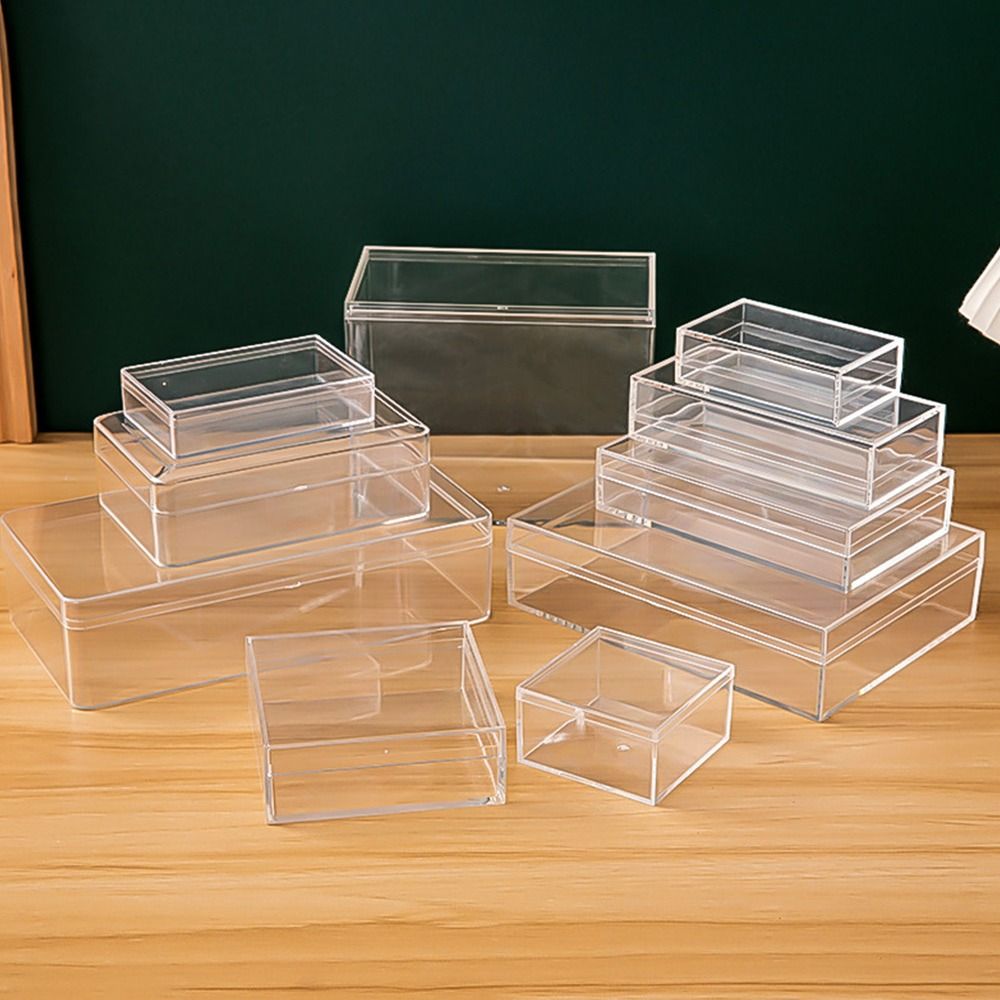 Thickened Rectangular Acrylic  - đánh giá và giá Food Storage Plant
