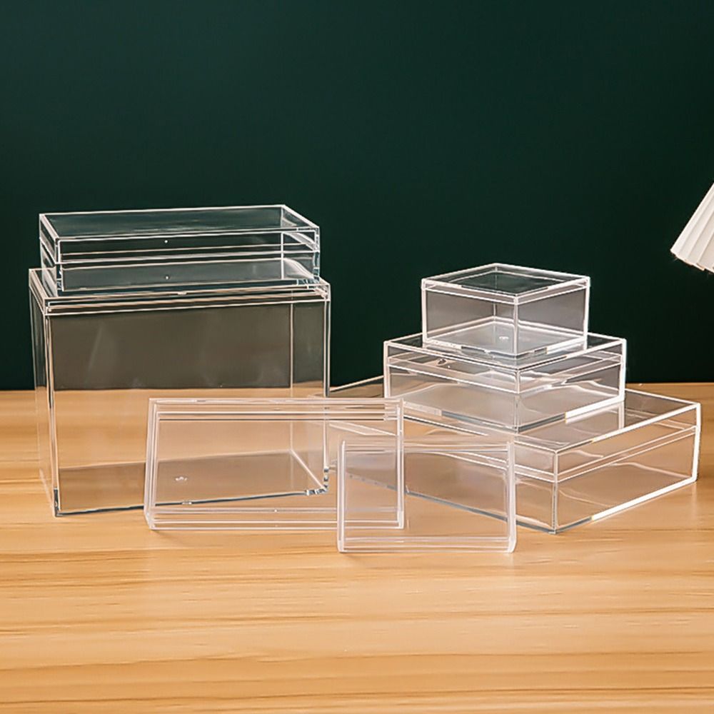 Thickened Rectangular Acrylic  - đánh giá và giá Food Storage Plant