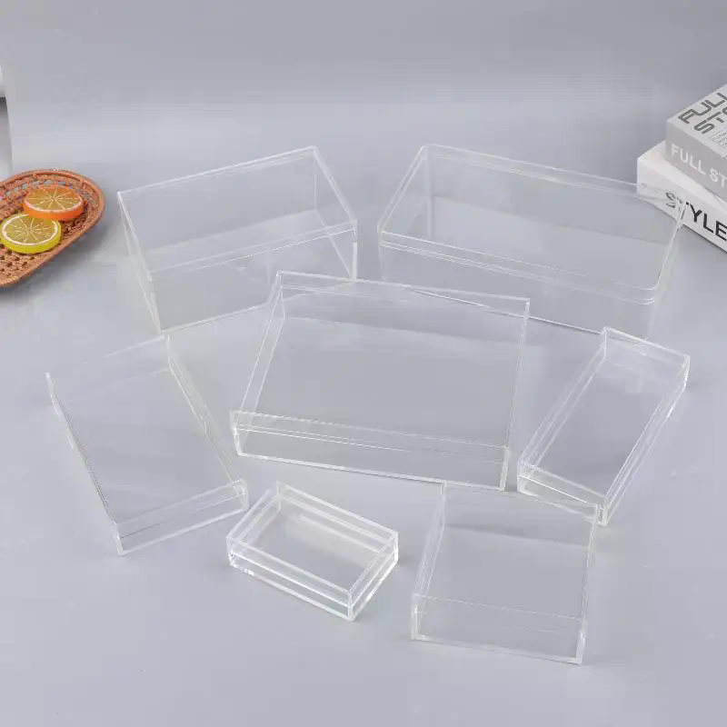 New Thickened Rectangular Acry - đánh giá và giá Food Storage Plant