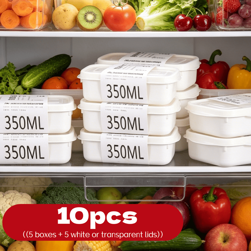 10Pcs Reusable Stackable Food  - đánh giá và giá Food Storage Cupboard
