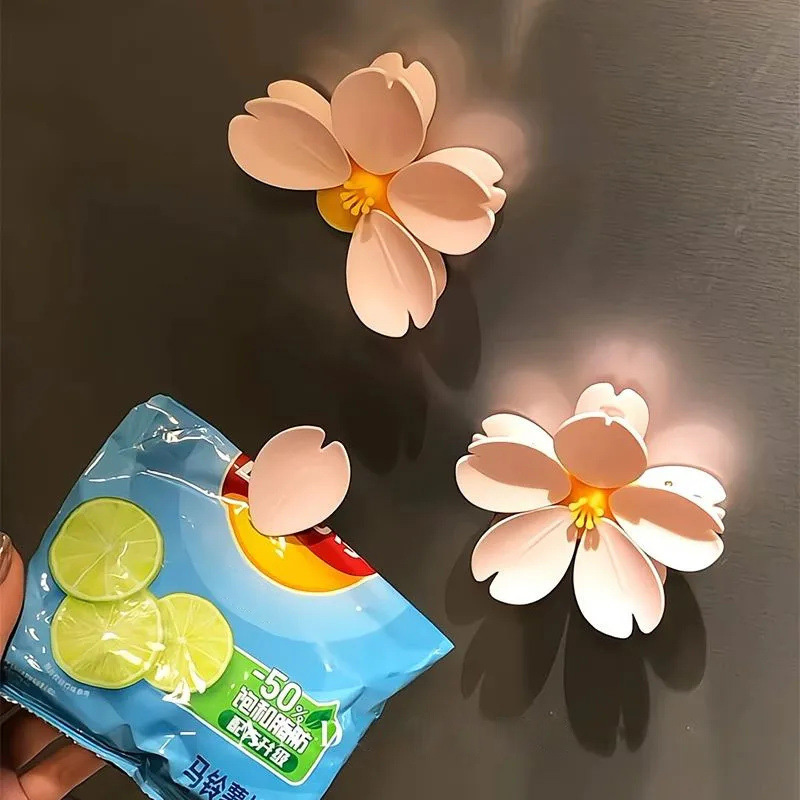 Sakura Magnetic Clip Creative  - đánh giá và giá Food Storage Plant