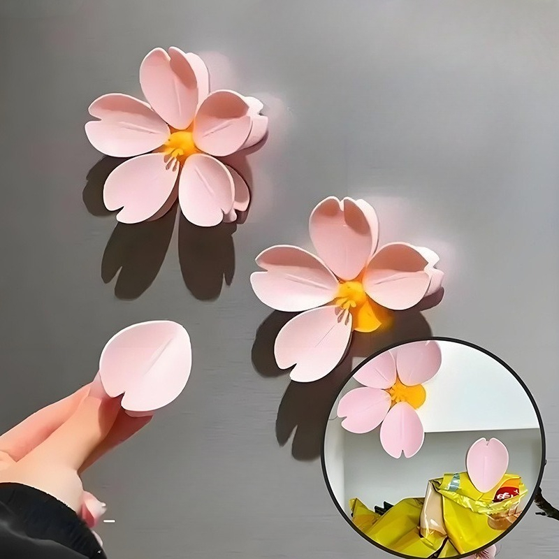 Sakura Magnetic Clip Creative  - đánh giá và giá Food Storage Plant