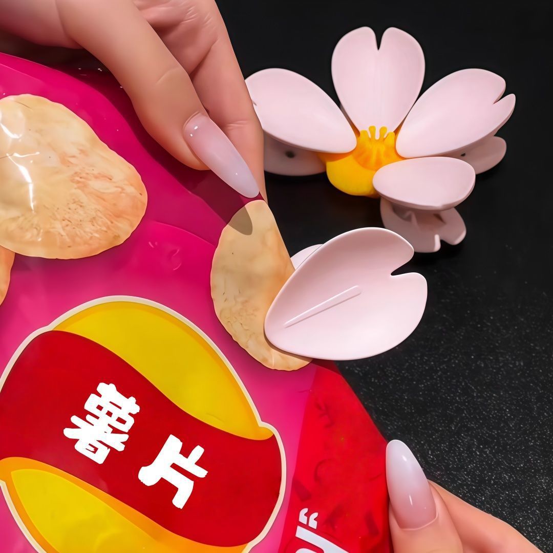 Sakura Magnetic Clip Creative  - đánh giá và giá Food Storage Plant