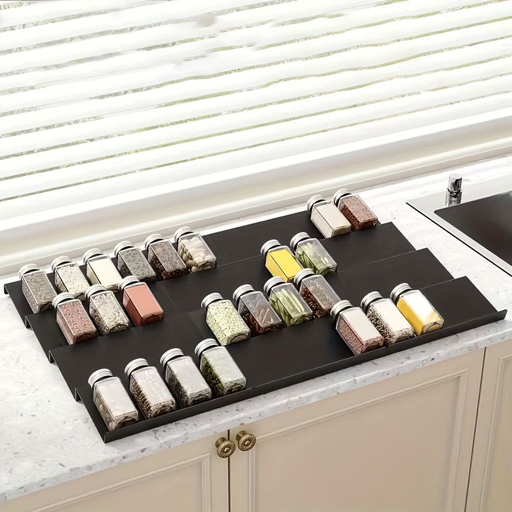 6pcs Expandable Spice Drawer O - đánh giá và giá Food Storage Shelving